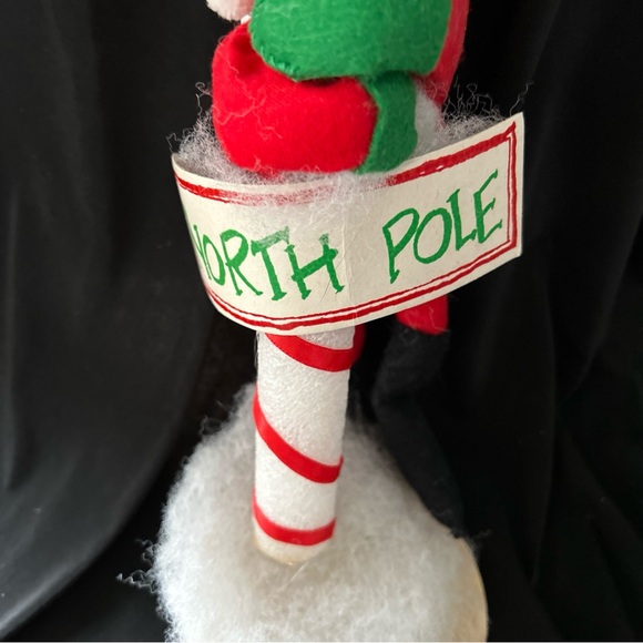 Vintage 1991 Annalee Mobilitee Doll 10”Santa Christmas North Pole - Picture 5 of 8